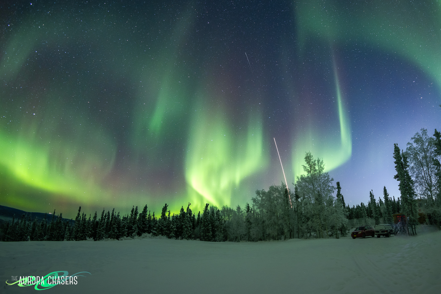 NASA's Dissipation Mission blasts off in a sounding rocket into the Aurora Borealis